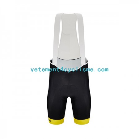 Homme Cuissard Court à Bretelles 2022 Tour de France JAUNE N002